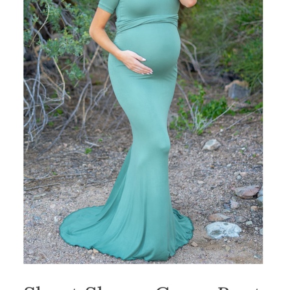 Sexy Mama Maternity Dress for photoshoot size small - Picture 3 of 11